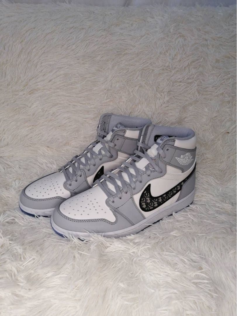 靴 DIOR x NIKE AIR JORDAN 1 RE HI OG 26cm