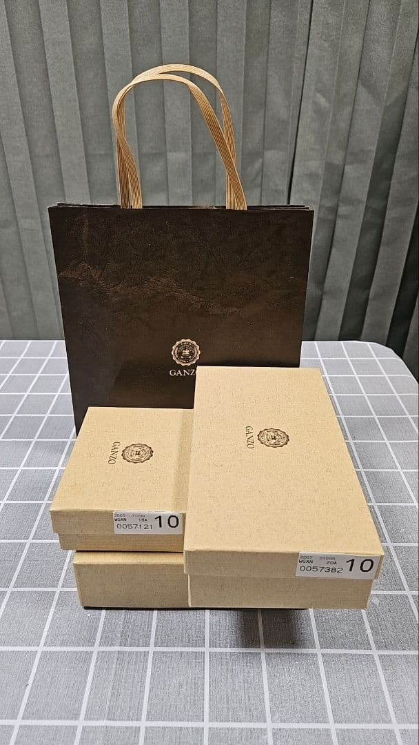 GANZO革製品 ベルト茶色100cm メガネケース黒色 小銭入れ