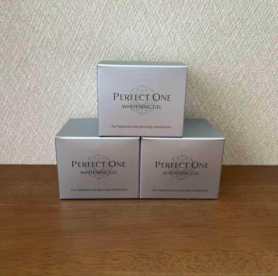 パーフェクトワン　薬用ホワイトニングジェル 75g 3個セット 楽天市場】【公式】パーフェクトワン 薬用ホワイトニングジェル 75g
