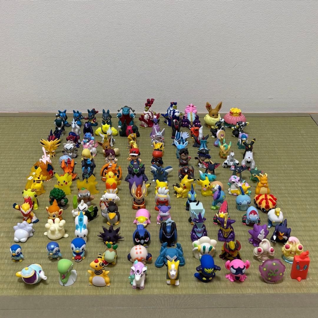 ポケモン　ポケモンキッズ　指人形　ソフビ　フィギュア　119体　まとめ売り