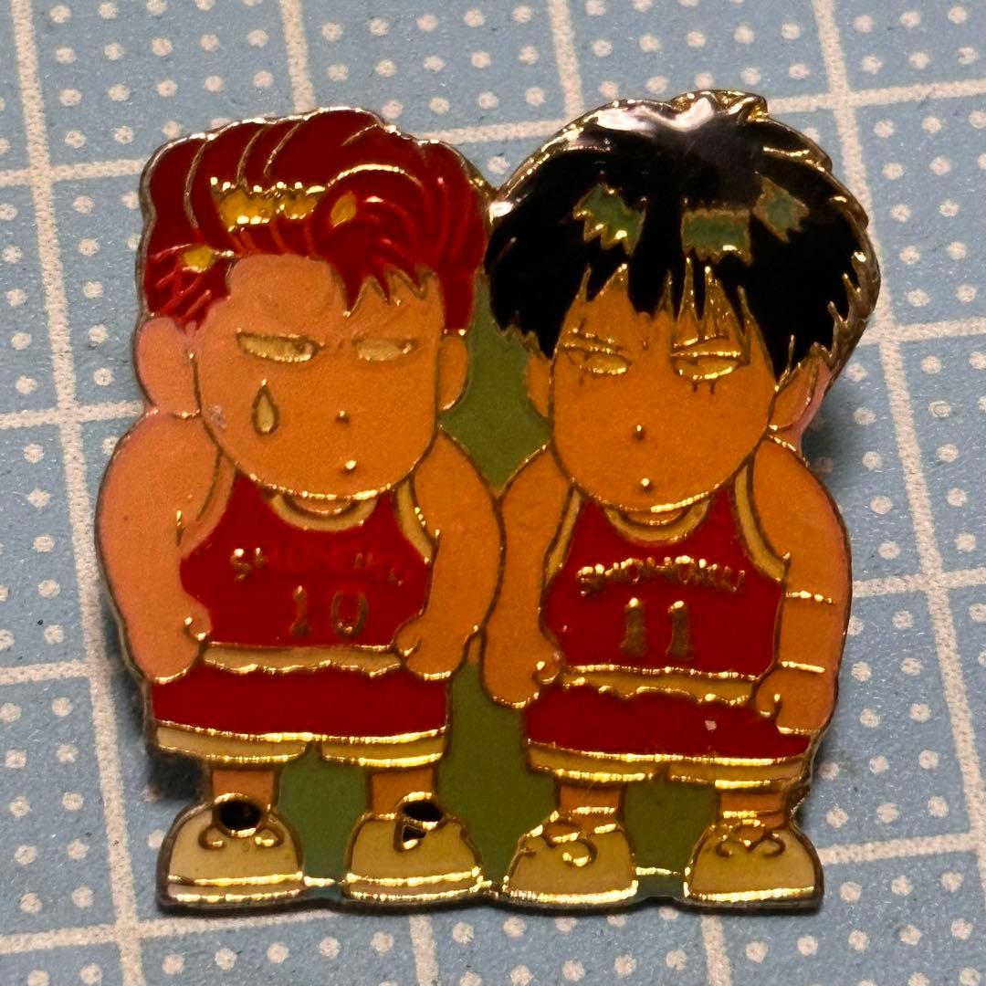 SLUMDUNK スラムダンク 桜木花道 流川楓 ピンバッジ ピンズ レトロ