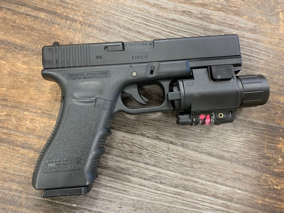 東京マルイ Glock 18Cレーザーサイト付き 東京マルイ グロック18C 18歳以上用 電動ハンドガン シルバースライド