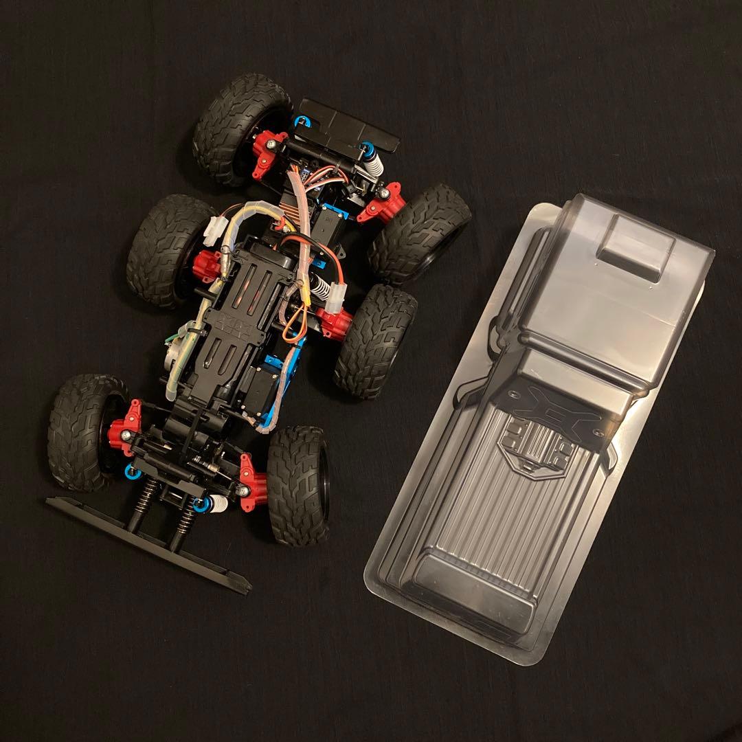 【12/31大幅値下げ！】タミヤ ダイナヘッド半完成品（G6-01TR）プロポ付 タミヤ ダイナヘッド半完成品（G6-01TR）プロポ付フルセット 4WS仕様