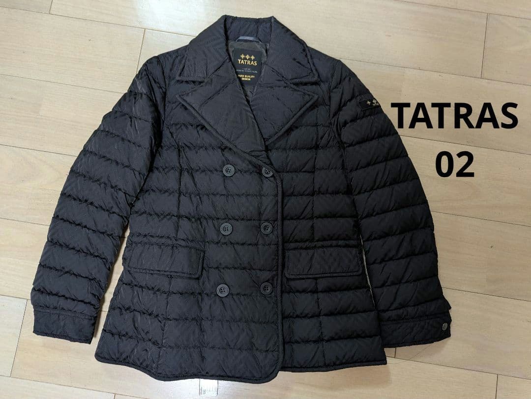 タトラス　ダウン ジャケット　レディース 　02 ブラック　Rライン