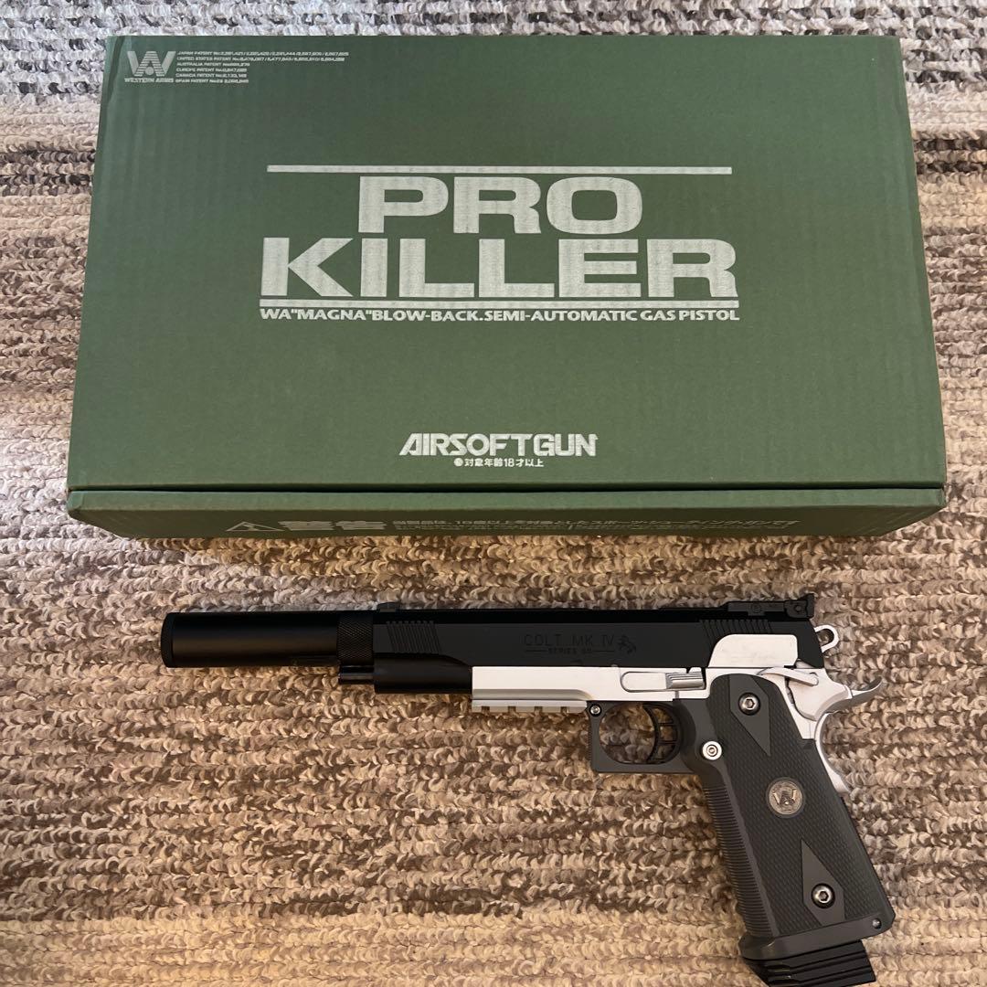 WA PRO KILLER ガスブローバックハンドガン WA] プロキラー II ガスブローバック (中古)の販売ページ｜エアガン.jp