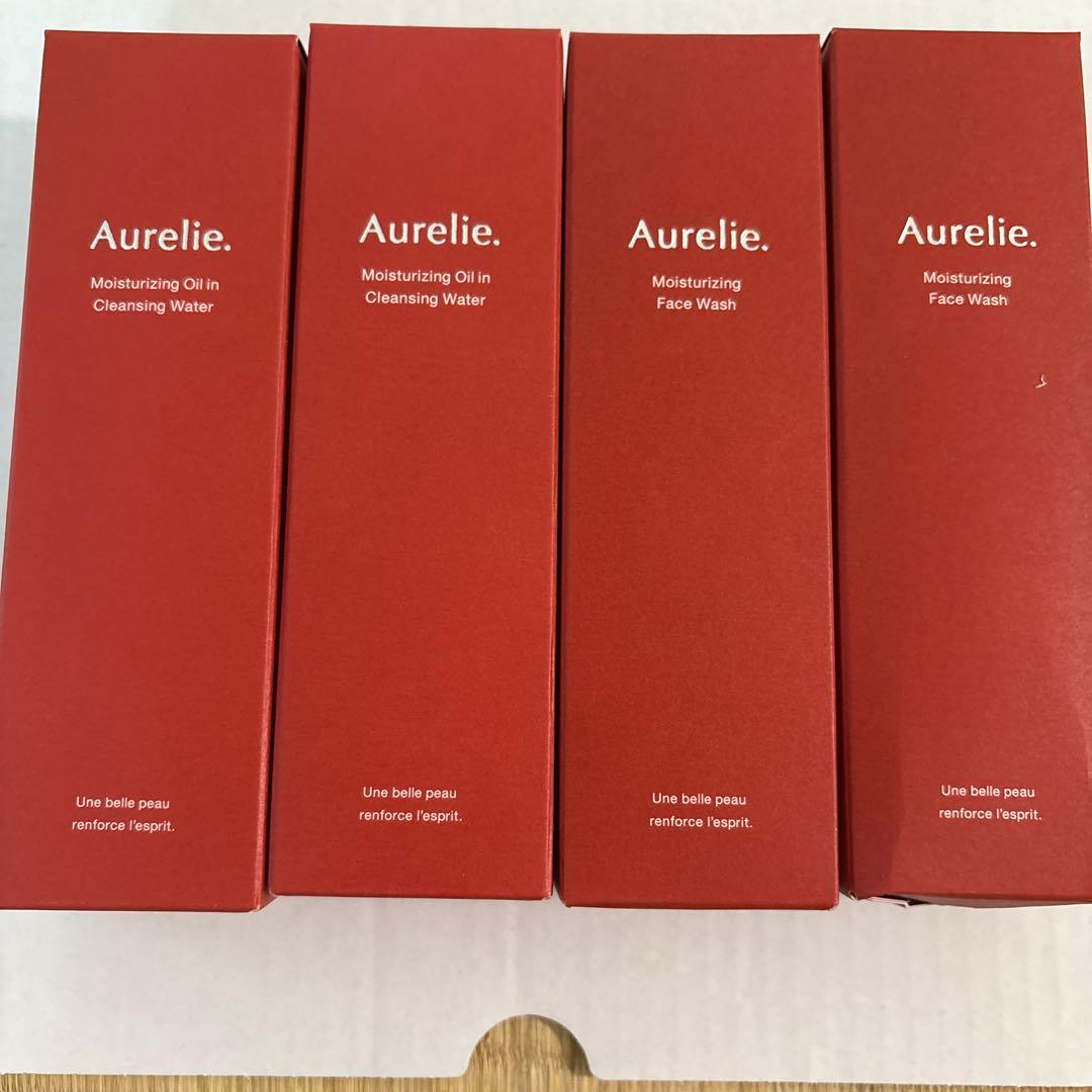 Aurelie 洗顔料 & クレンジングウォーター セット