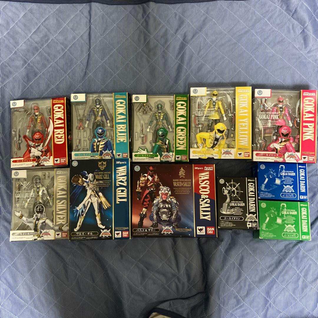 SHFiguarts フィギュアーツ　海賊戦隊ゴーカイジャー　セット