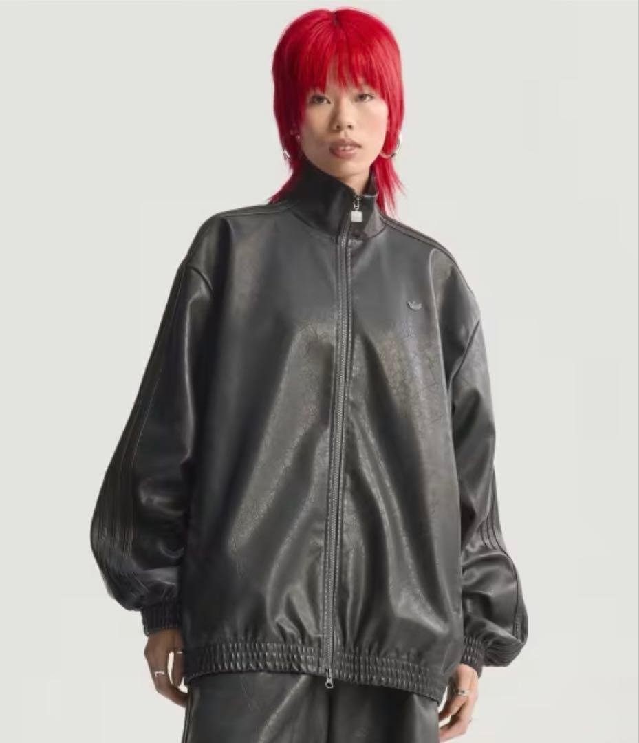 adidas プレザー ファイヤーバード オーバーサイズ トラックトップ L