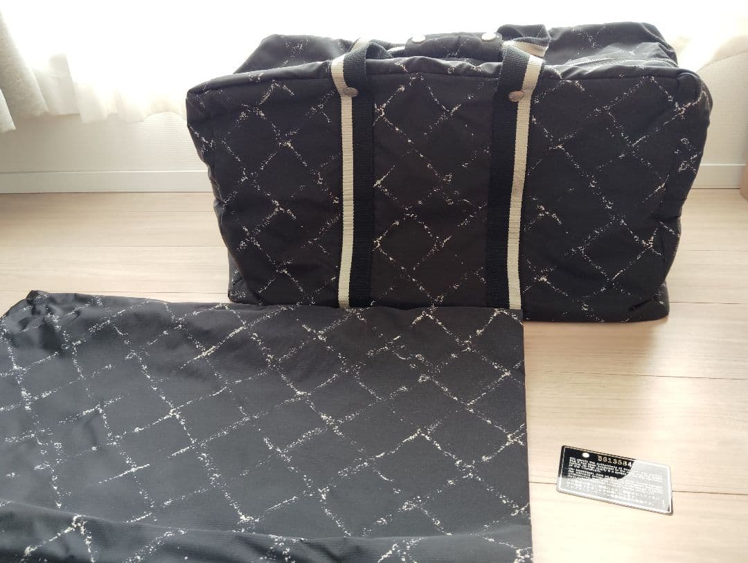 CHANEL シャネル　旧トラベルライン　ボストンバッグ