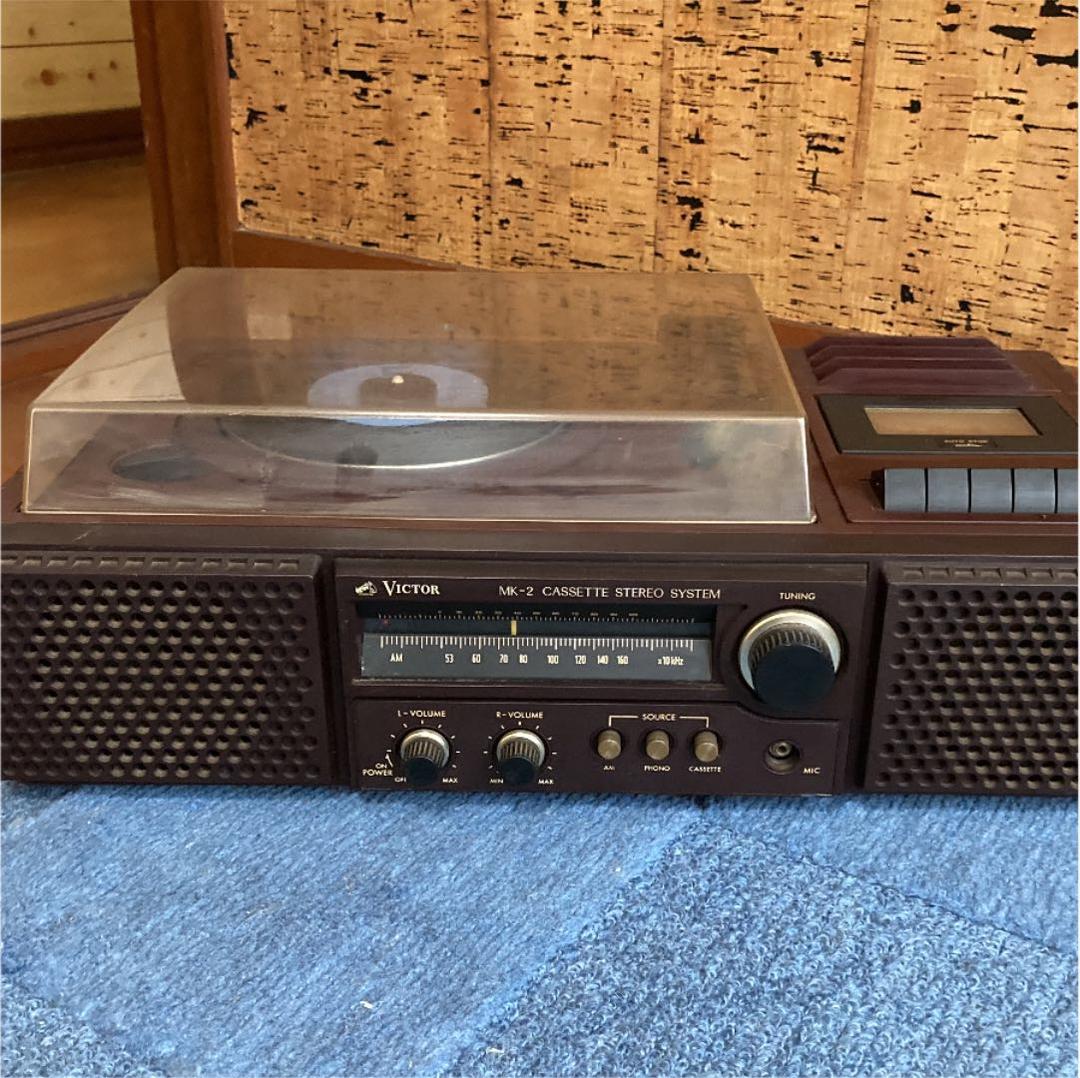 希少 昭和レトロ家電 Victor カセロボ MK-2 レコードプレーヤー - メルカリ