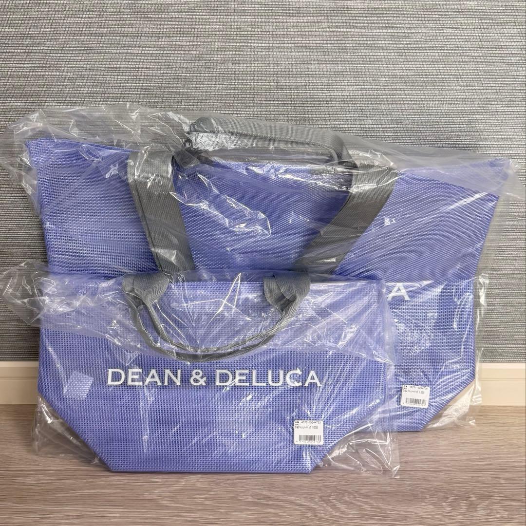 【セット販売】DEAN&DELUCA 2025 ライラック メッシュトートバック