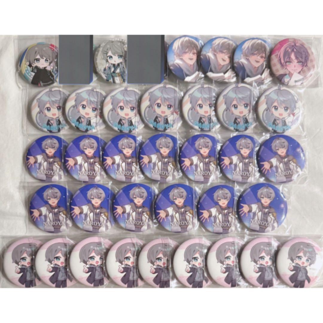 【匿名配送】めろんぱーかー なろ屋 缶バッジ バラ売り◎