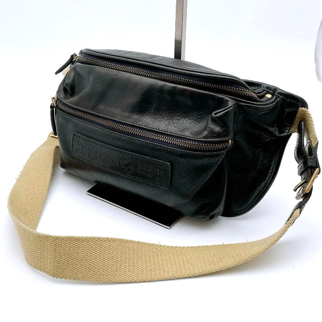 Felisi レザー ウエストボディバッグ 799 ブラウン メンズ イタリア製