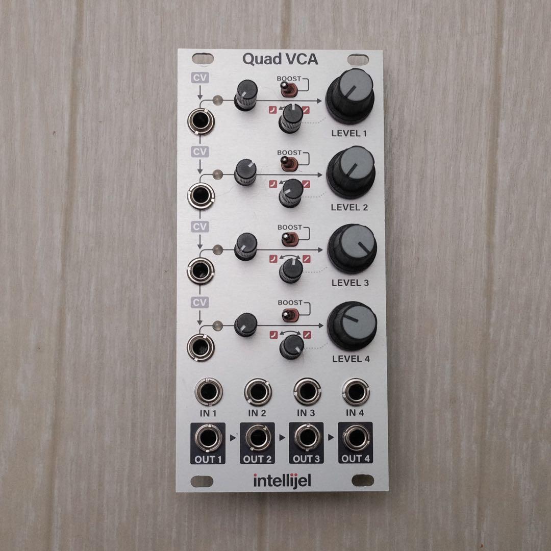鍵盤楽器 Intellijel Quad VCA Intellijel Designs QUADVCA-3U Intellijel Desi 【 金沢フォーラス店