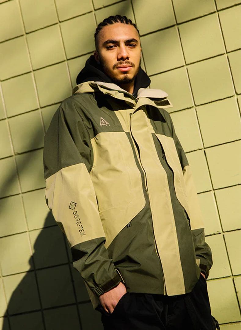 ア*6様 NIKE ACG GORE-TEX ジャケット ベージュ カーキ - メルカリ