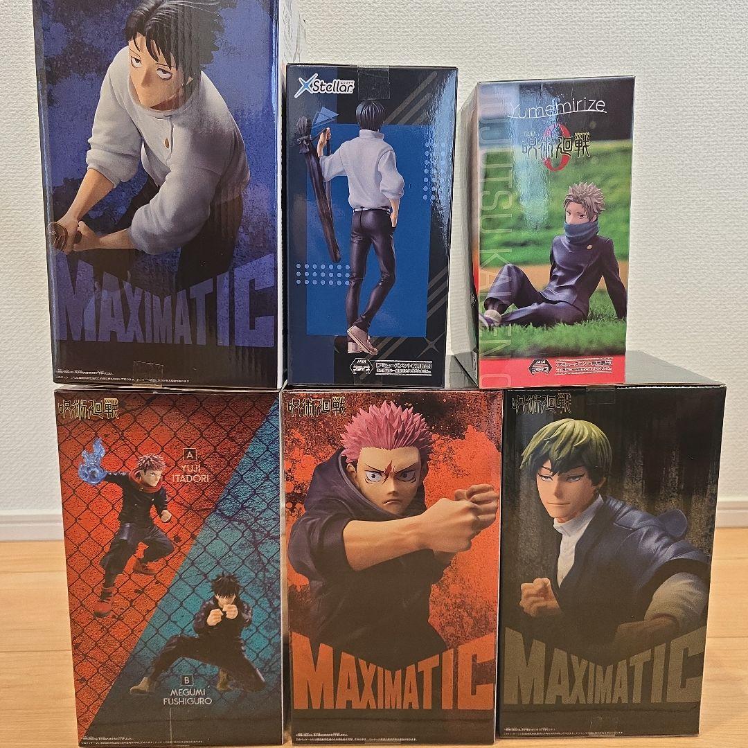 呪術廻戦MAXIMATIC フィギュア6体セット - メルカリ