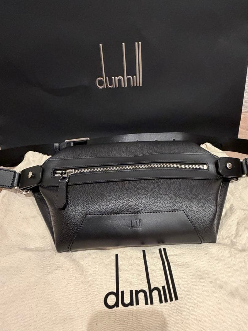 【大幅値下げ済み/ほぼ新品/Dunhillダンヒル】ウエストバッグ・ボディバッグ