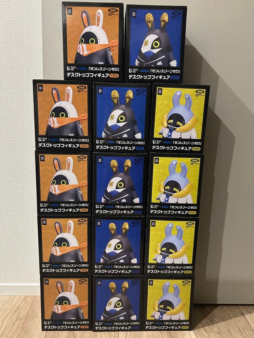 GiGO限定 ゼンレスゾーンゼロ　ポンプ　デスクトップフィギュア14体まとめ売り