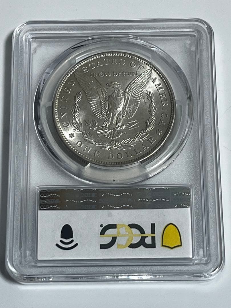 1896年モルガンダラー Morgan dollar PCGS MS62 - メルカリ