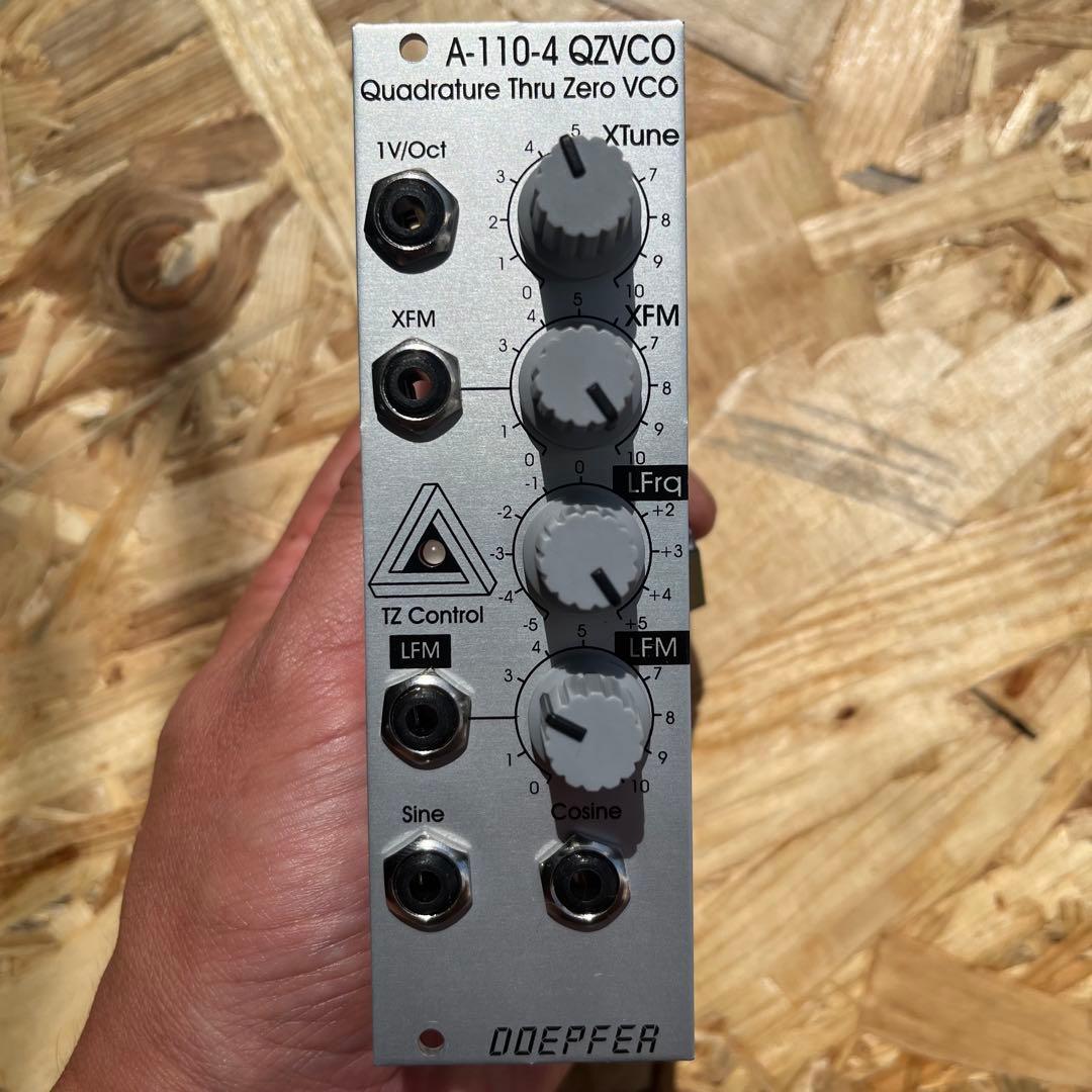 鍵盤楽器 A-110-4 QZVCO Quadrature Thru Zero VCO 楽天市場】DOEPFER ( ドイプファー ) / A-110-4 Thru Zero Quad VCO