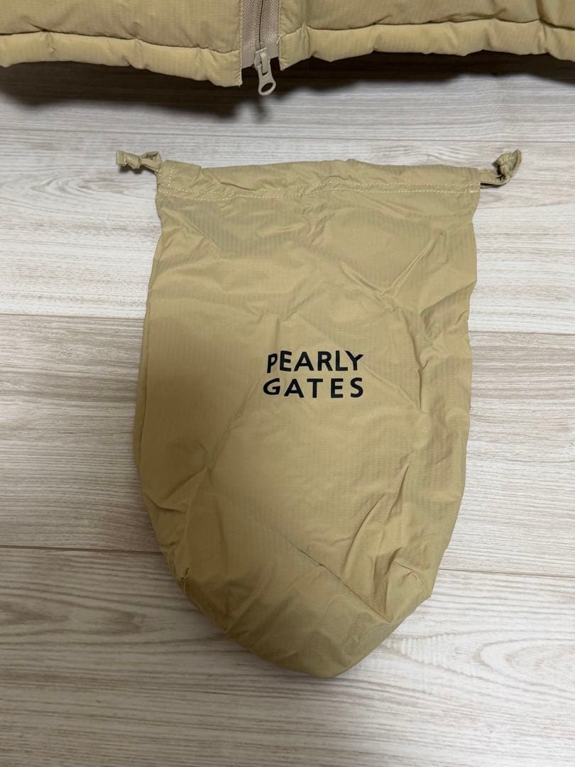 Kazu様専用 ベージュダウンジャケット 2WAY パーリーゲイツ 6 - メルカリ