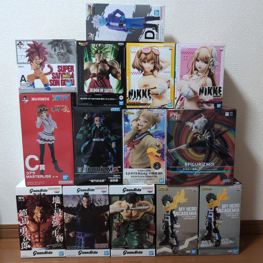 アニメキャラクターフィギュアセット - メルカリ