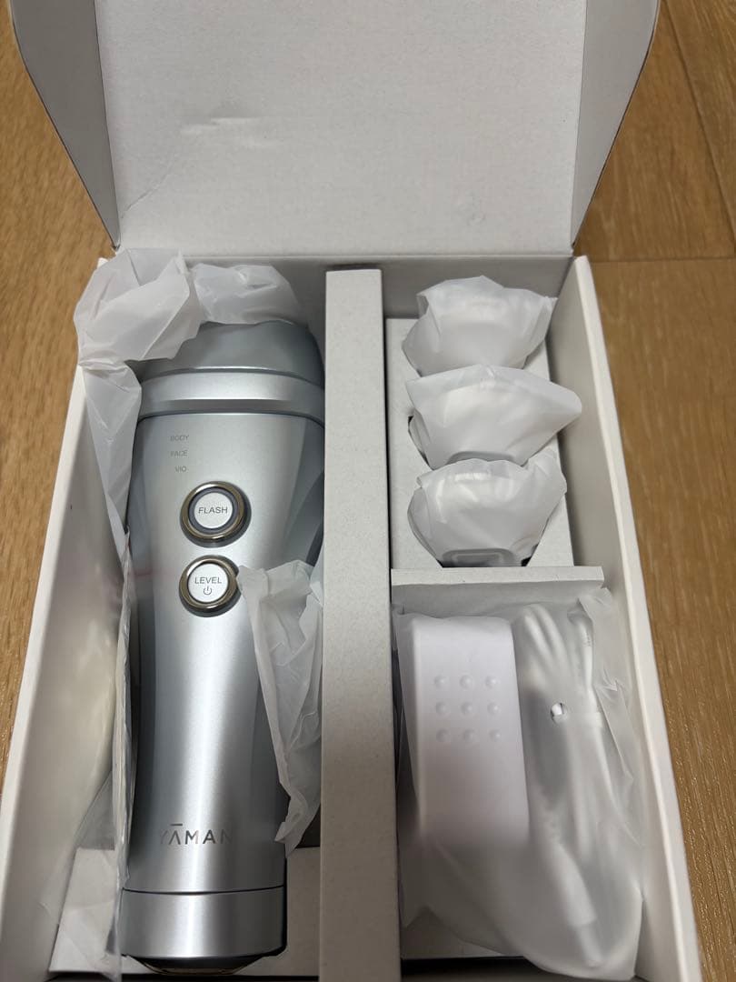 新品未使用YAMAN 脱毛器 レイボーテヴィーナス　ビューティプラス 3ヘッド付