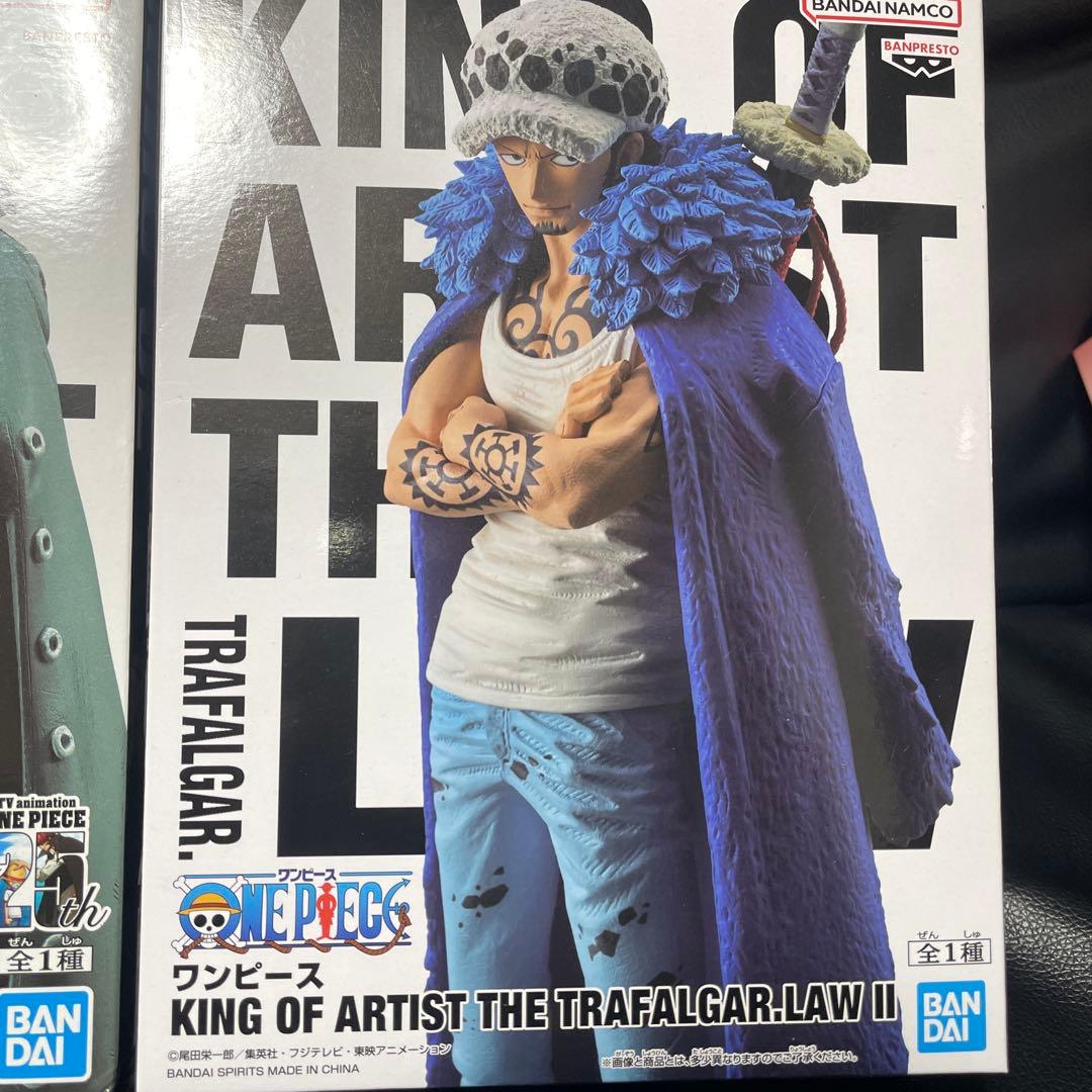 ワンピースフィギュア 4体セット king of artist - メルカリ