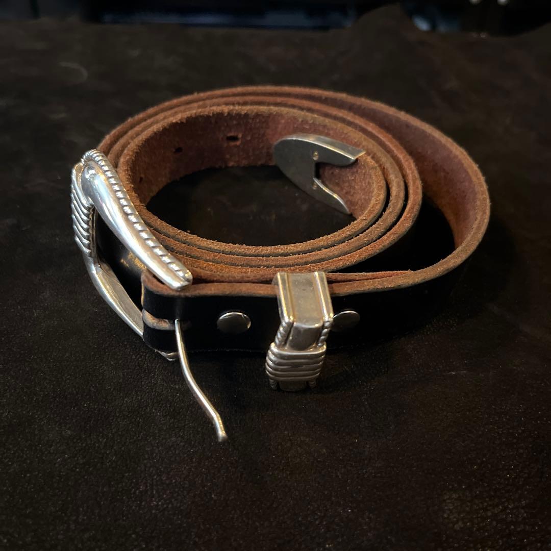 ブルーミンレザー ウエスタンベルト レザー ハンドメイド ビンテージワークス