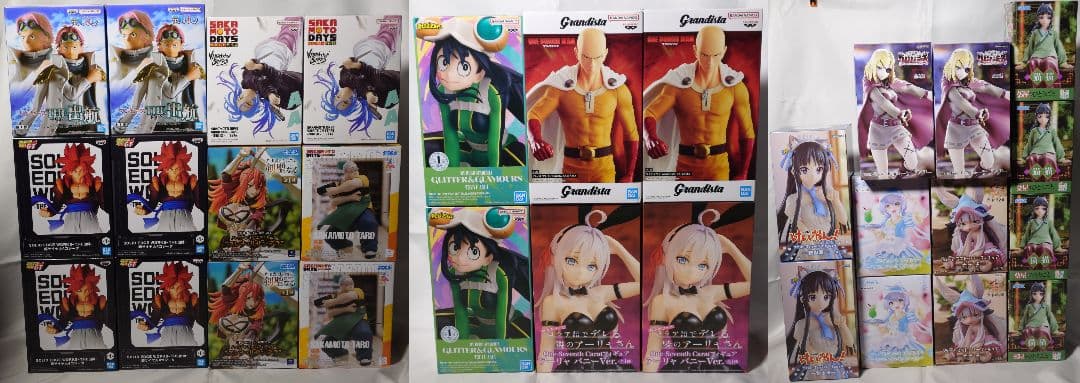 最新プライズフィギュア まとめ 10月4週 30箱