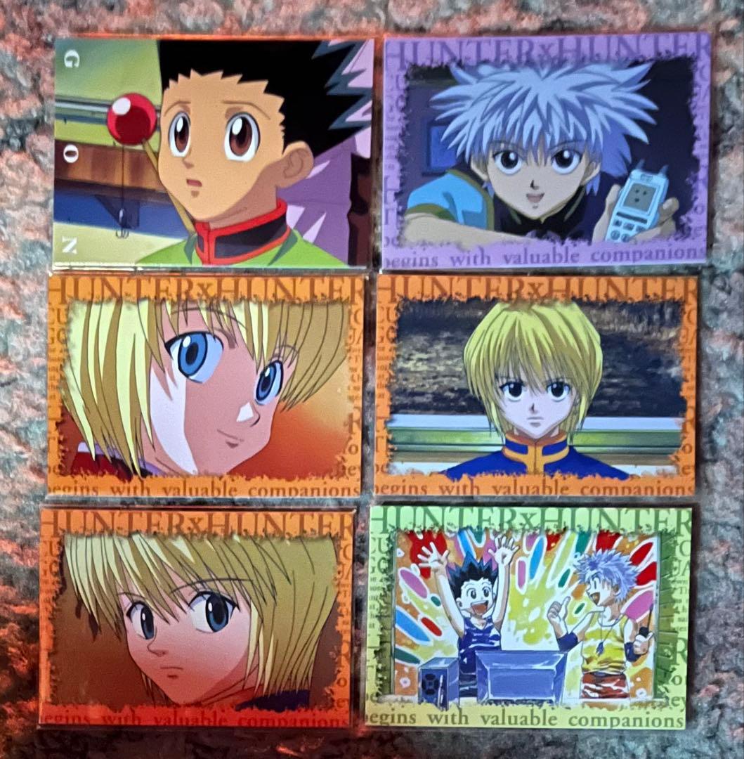 超激安特価‼️非売品‼️6枚‼️HUNTER x HUNTER アニメイト限定カード‼️