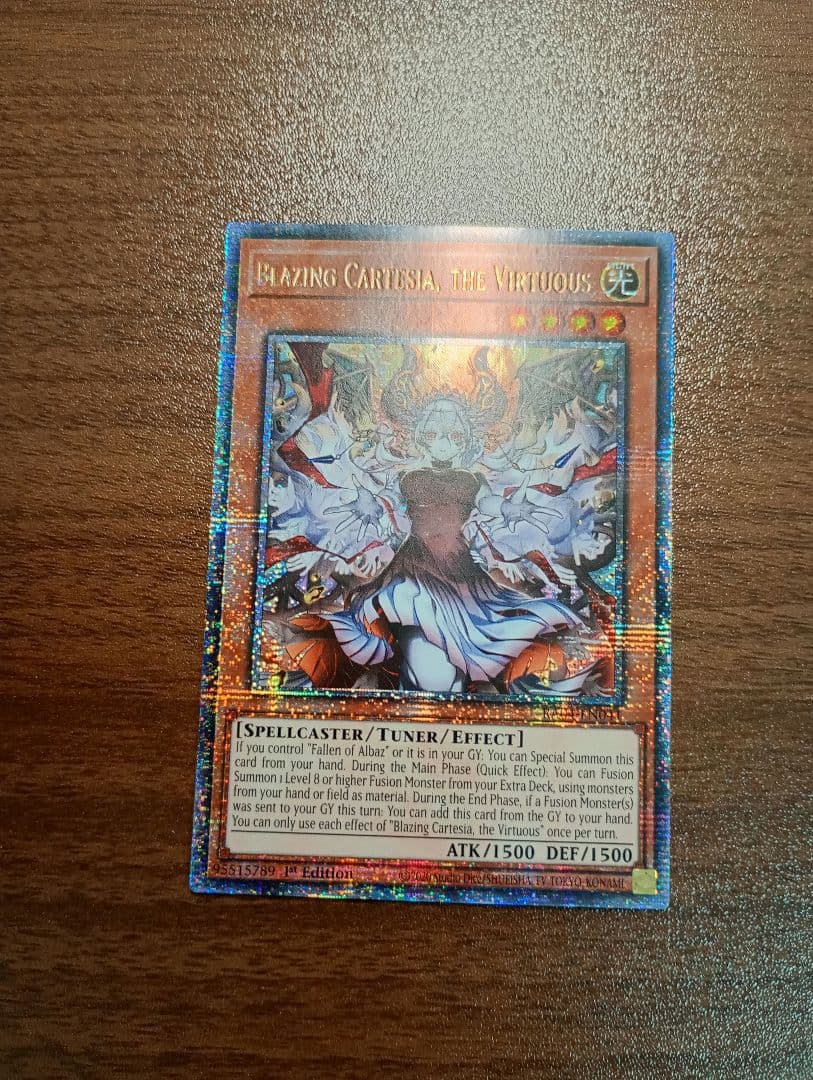 遊戯王 赫の聖女カルテシア イラスト違い 25th シークレットレア 英語