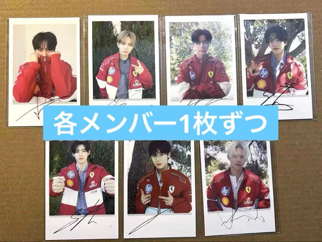 ENHYPEN DICON weverse 限定 チェキ トレカ 7枚セットA