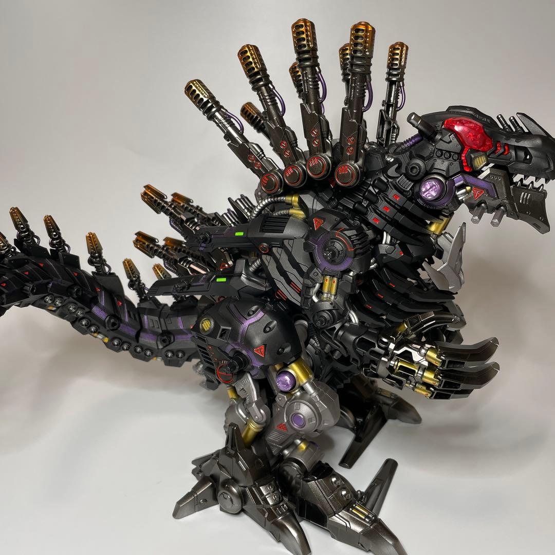 ゾイドワイルド ZW44 ゼログライジス 暗黒形態Ver.2 塗装済み - メルカリ