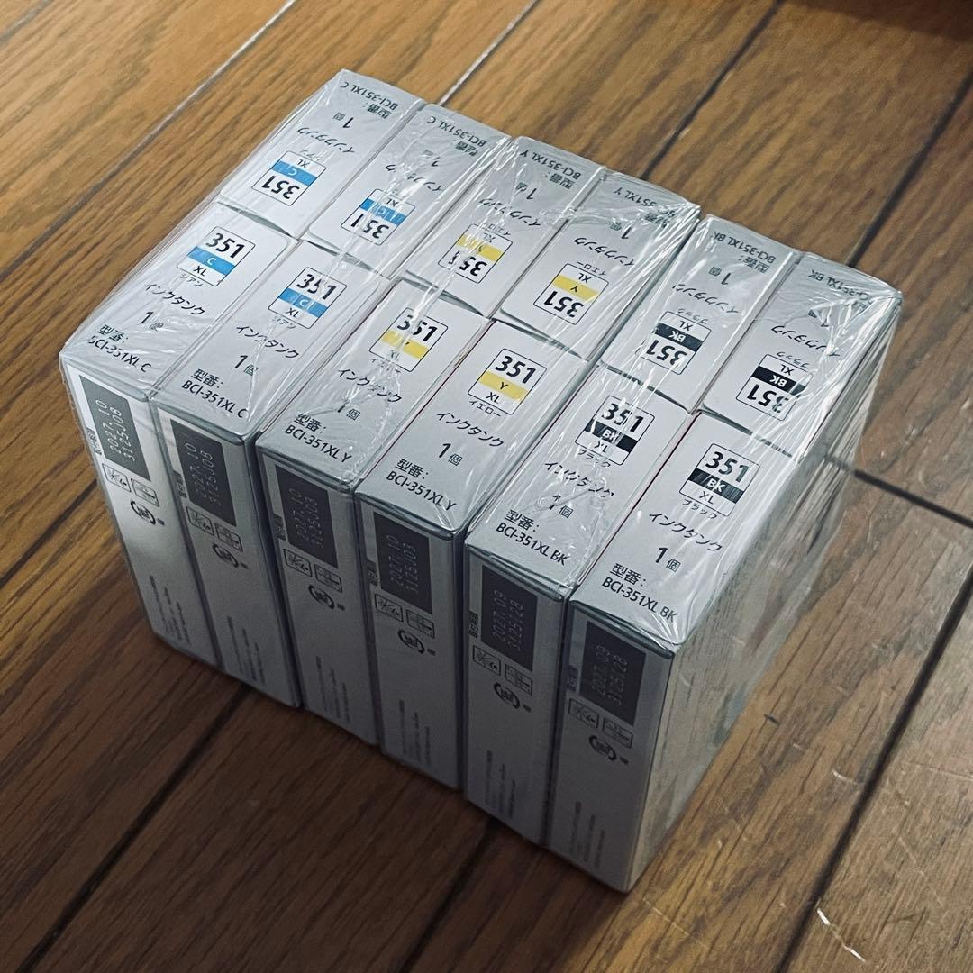 新品 Canon インクカートリッジ BCI-351XL