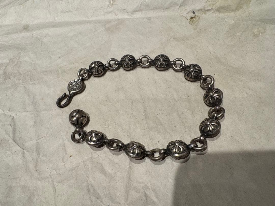 訳あり　クロムハーツ　クロスボールブレスレット
