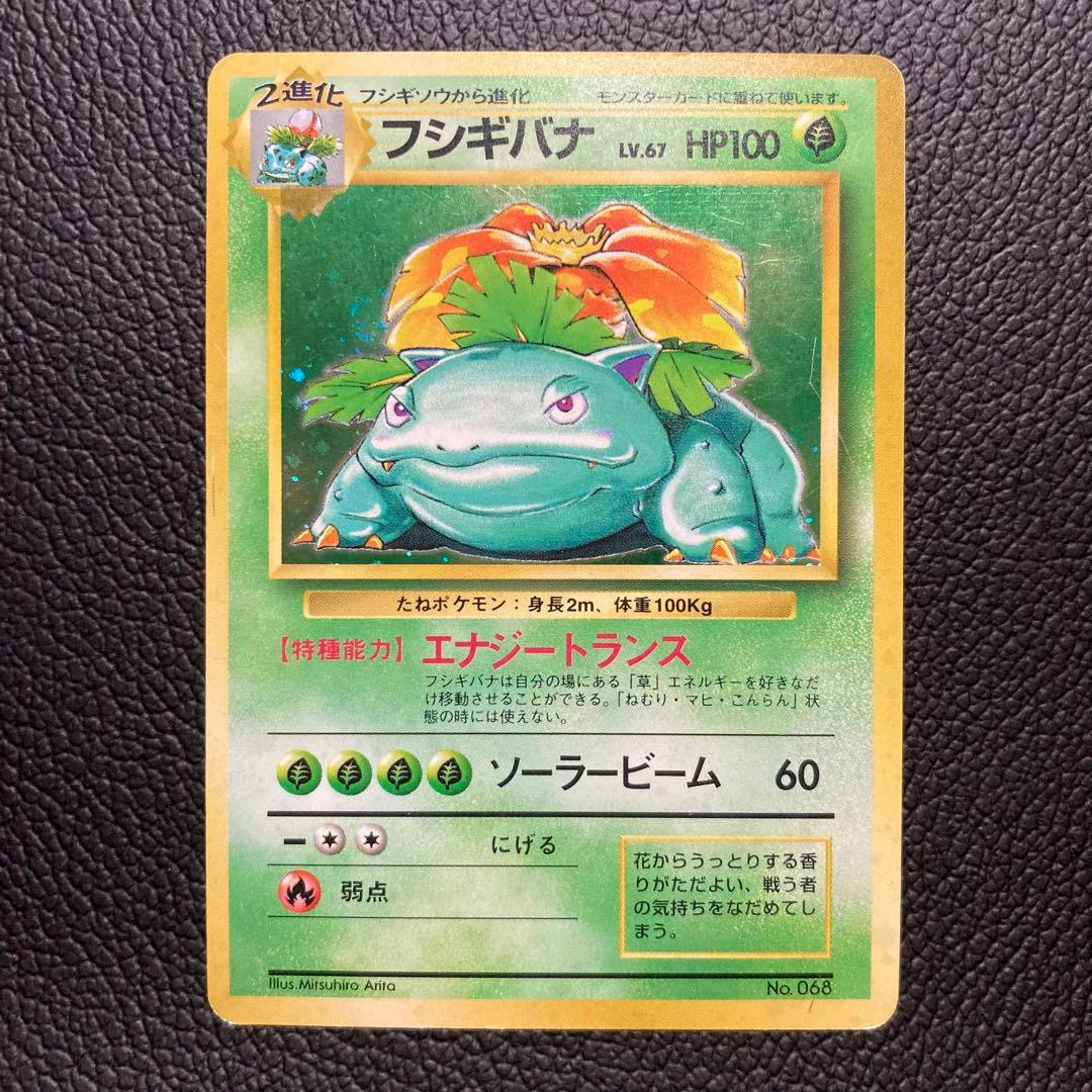 フシギバナ 初版　旧裏　マーク無し