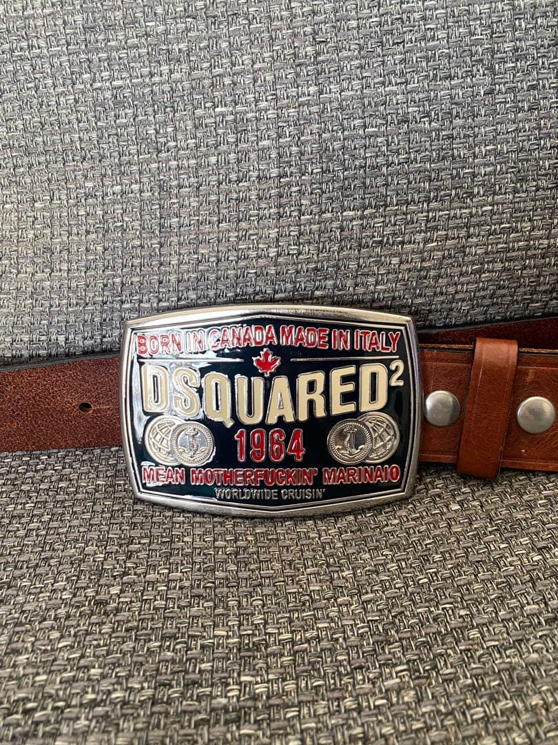 ディースクエアード☆ベルト国内正規品　ブラウン 本物