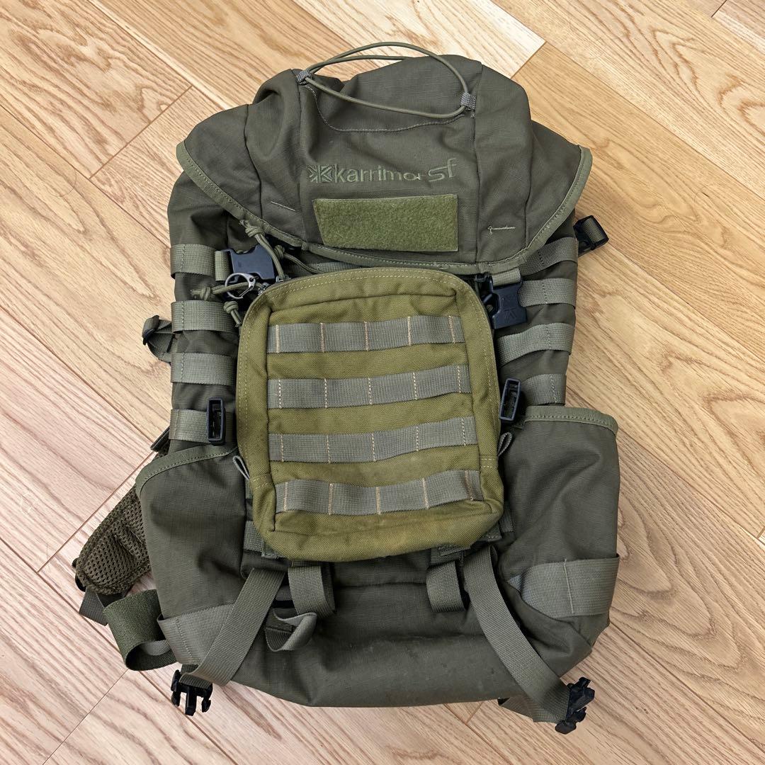 karimata SF ミリタリーバックパック 中型 オリーブドラブ