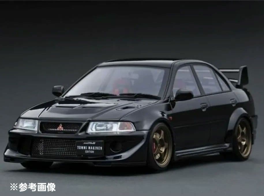 イグニッションモデル 1/18 ランサーエボリューションⅥ ブラック ランエボⅥ イグニッションモデル 1/18 三菱 ランサー エボリューション ワゴン