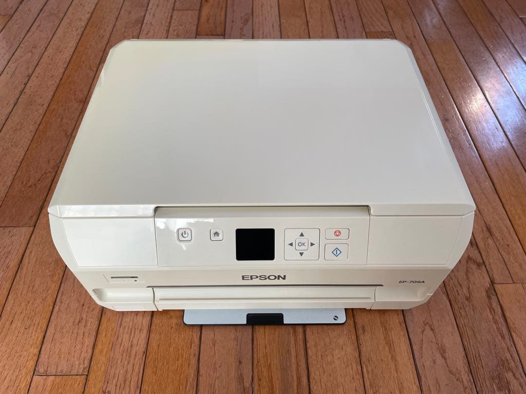 EPSON EP-709A ホワイト プリンター