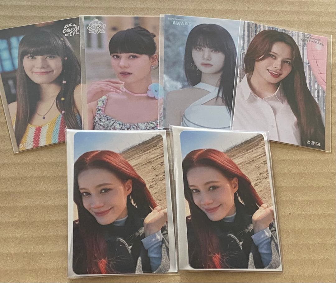 NiziU ニナ オンライン FCくじ ステッカー トレカ セット - メルカリ