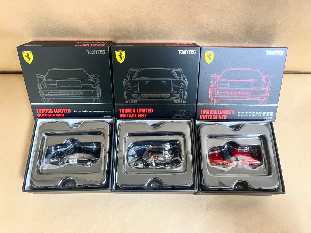 トミカリミテッドヴィンテージNEO フェラーリ3台セット