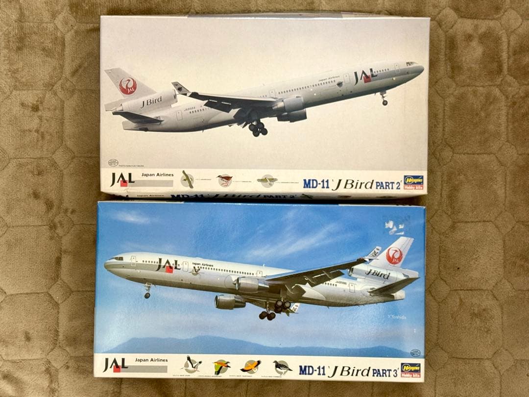 ハセガワ 1/200 MD-11 JAL J-Bird+大韓航空 3機セット - メルカリ