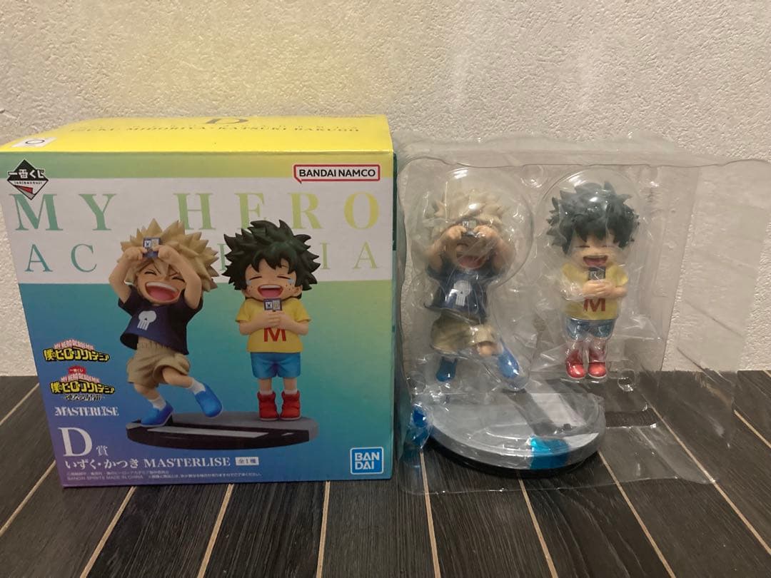 一番くじ ヒロアカ 連なる星霜 D賞 いずく＆かつき フィギュア