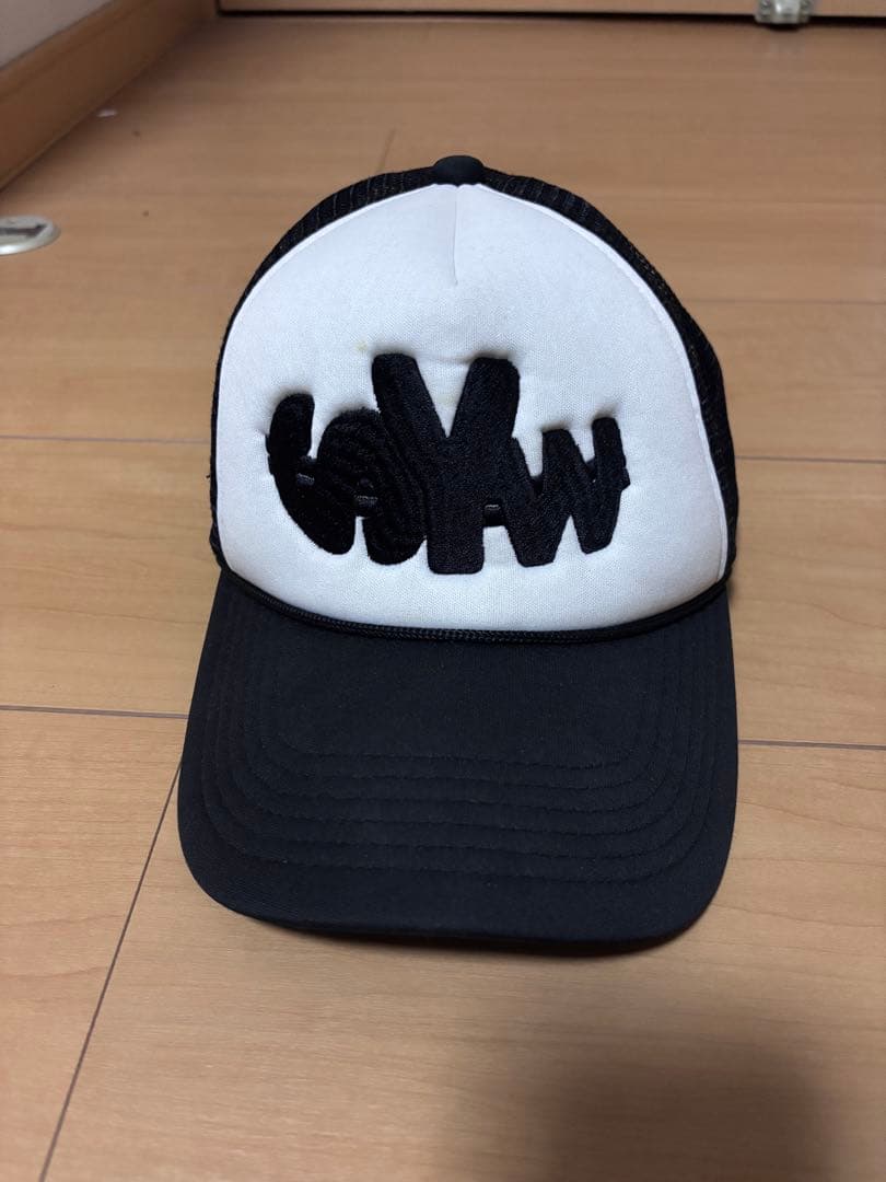 D.Y.Wメッシュキャップdyw 激レア 初期モデル ラッパー着用 d.y.w メッシュキャップ 龍鬼 ラッパー着用 - メルカリ