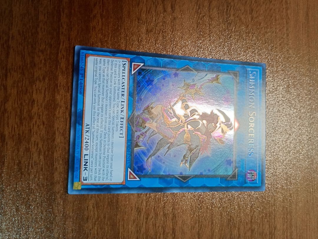 遊戯王 サモン・ソーサレス シークレットレア 英語版 - メルカリ