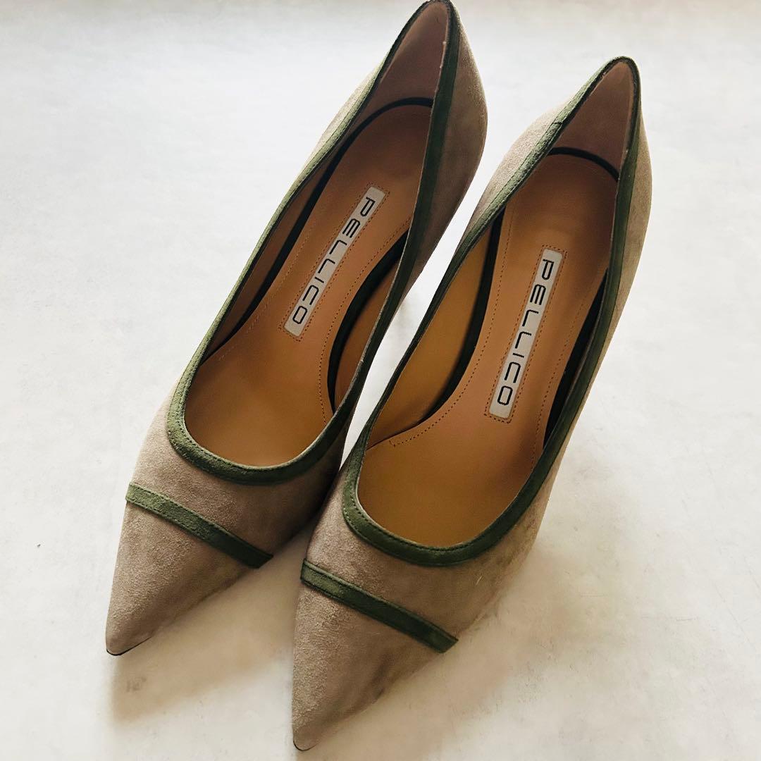 m★！！トゥモローランドPELLICOペリーコポインテッドトゥパンプス