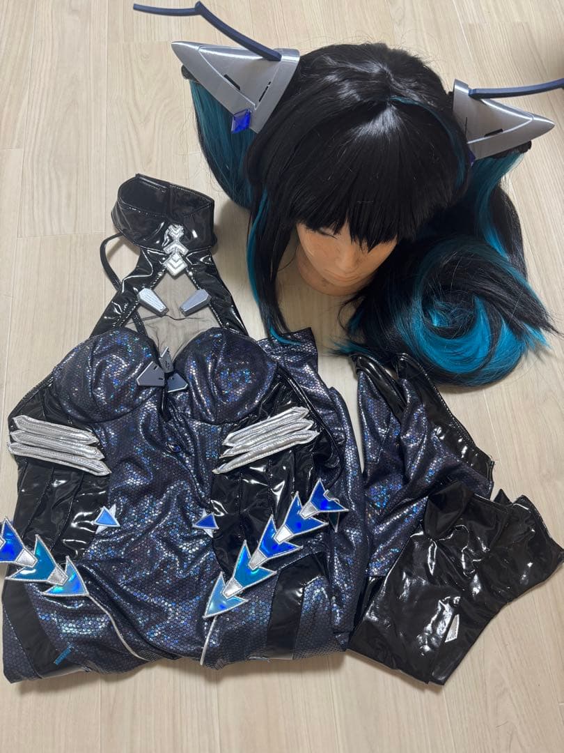 NIKKE リトルマーメイド コスプレ ウィッグ付き NIKKE リトルマーメイド コスプレ衣装 ウィッグ 勝利の女神 ニケ