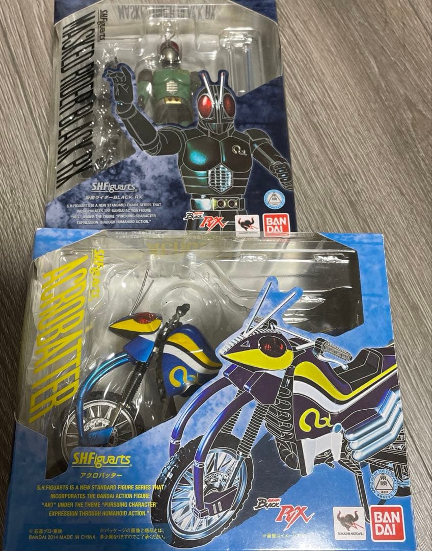 仮面ライダーblackRX アクロバッター　shフィギアーツ　セット